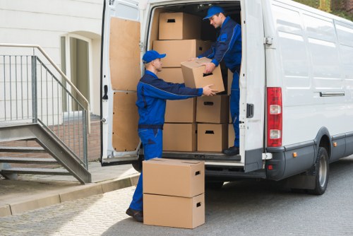 Scotland Removals staff following health and safety procedures