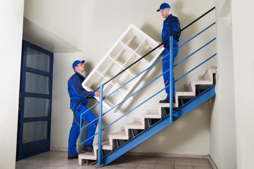 Man with van service helping with a flat move in Scotland