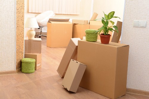 Commercial office removals in a Scottish city location