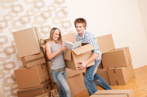 Local commercial removals service supporting a Scottish business move